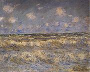 Claude Monet Rough Sea oil